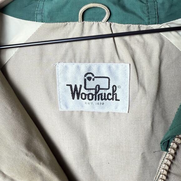 Woolrich Vintage Hooded Zip Front Utility Jacket Green - Picture 5 of 16